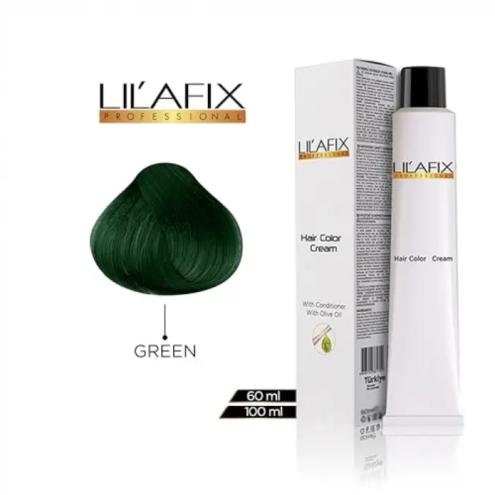 Tüp Saç Boyası 100 ml Yeşil