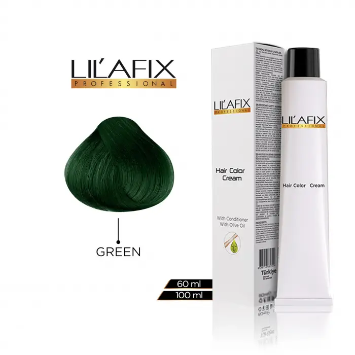 Tüp Saç Boyası 100 ml Yeşil