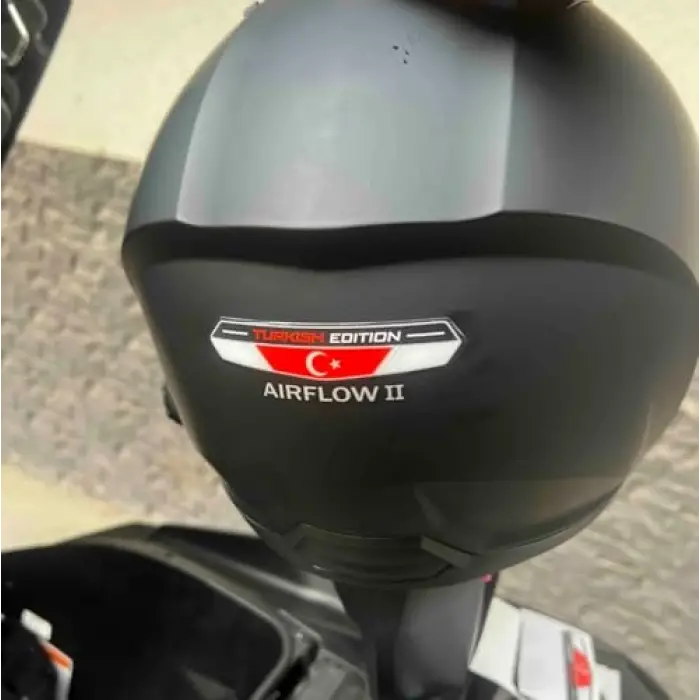 Türk Bayraklı Turkish Edition 3D Sticker