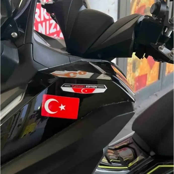 Türk Bayraklı Turkish Edition 3D Sticker