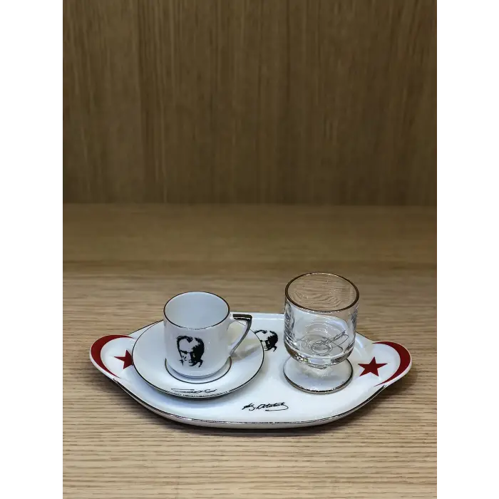 Türk Kahvesi Takımı, 4 Parça