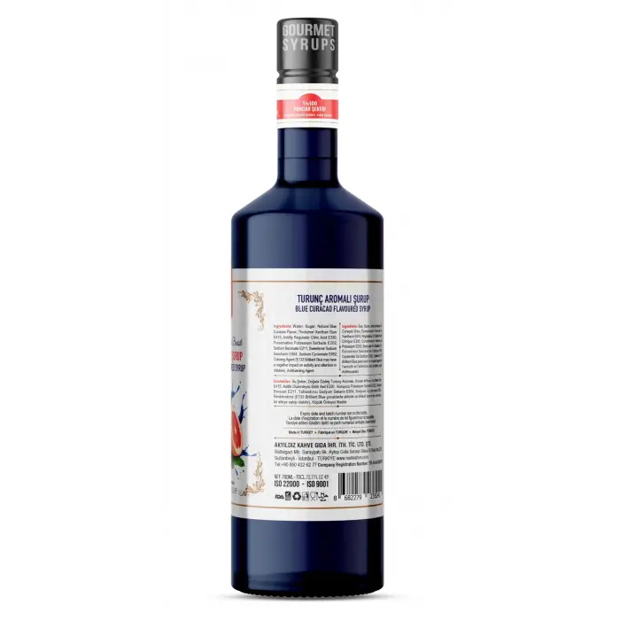 Turunç Aromalı Şurup 700 ML, Pet Şişe