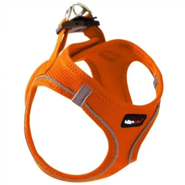 Turuncu Air Mesh Köpek Göğüs Tasması Medium