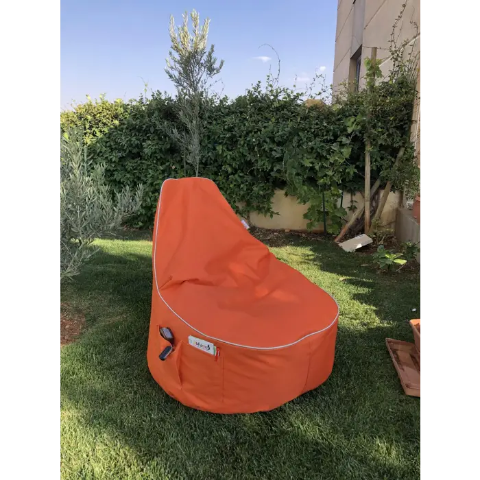 Turuncu Golf armut koltuk