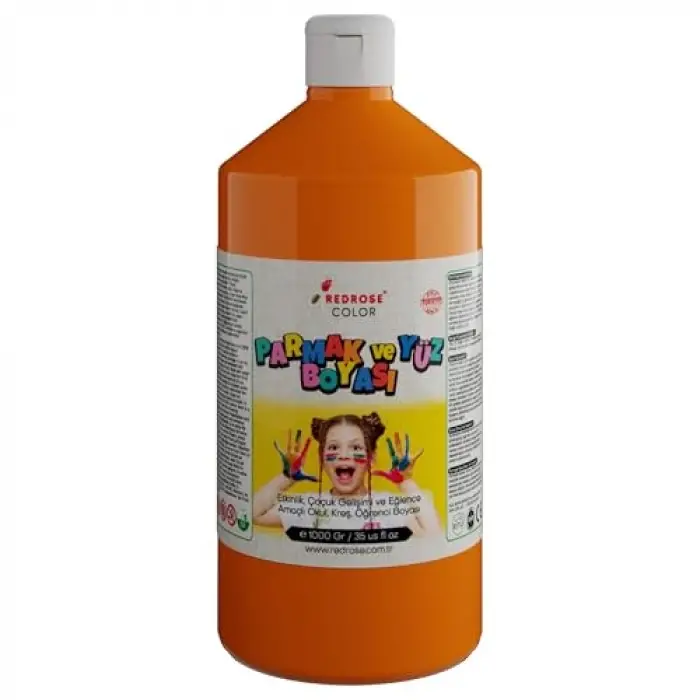 Turuncu Parmak Boyası, 1000 g