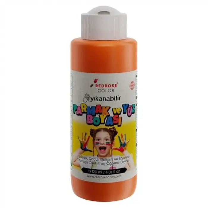 Turuncu Parmak Boyası 120 ml