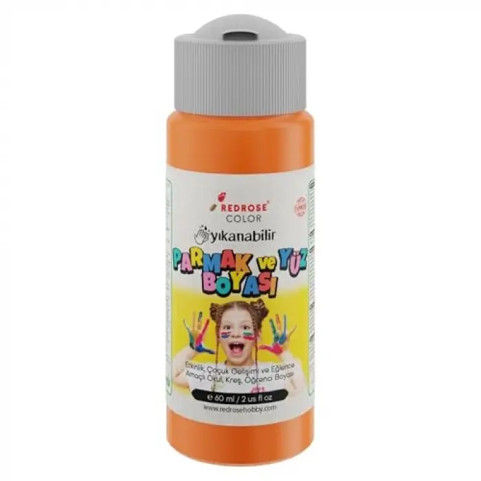 Turuncu Parmak Boyası 60ml