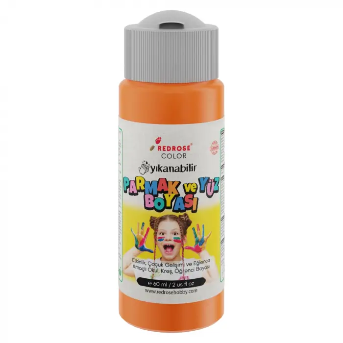 Turuncu Parmak Boyası 60ml