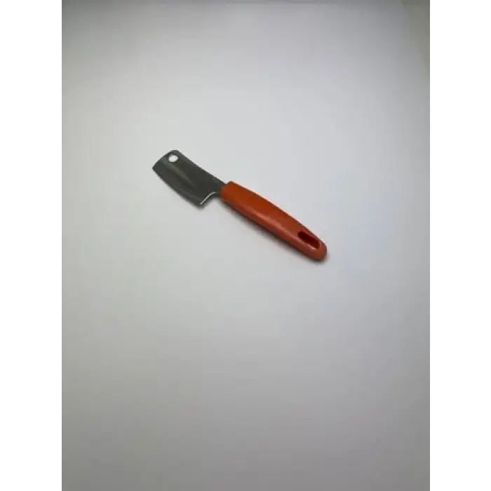 Turuncu Saplı Paslanmaz Çelik Peynir Bıçağı