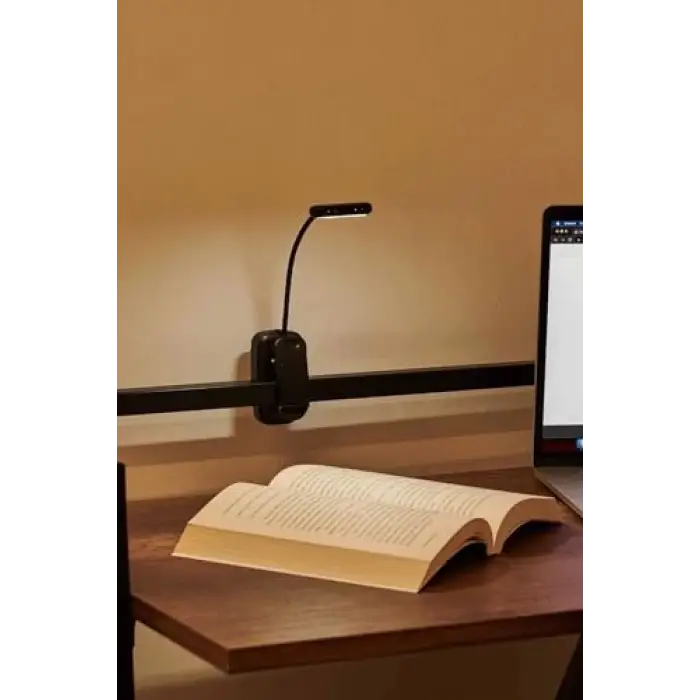 Tusah Kitap Okuma Lambası Pilli 013 Tek Ebat Siyah