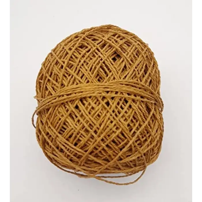 Tütün Renk 100 g Sarılmış Kağıt İp