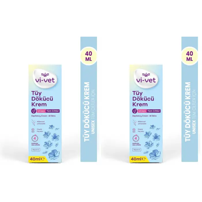 Tüy Dökücü Krem 100 mL 2li paket