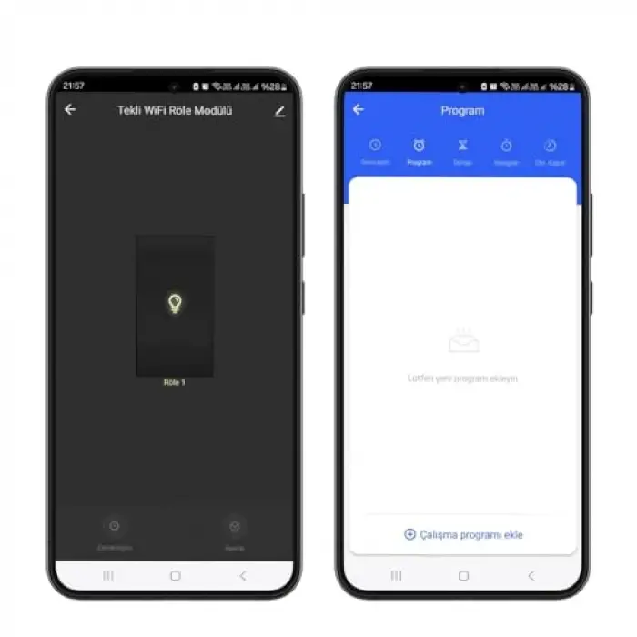 Tuya Mini Zigbee Nötrsüz, Tek Çıkışlı Röle