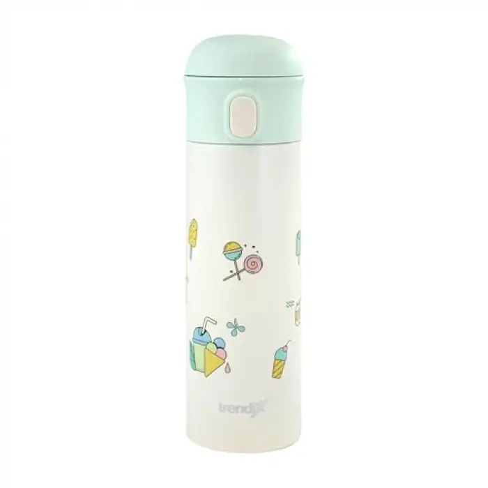Tx-6135 Mavi 480 ml Çelik İçli Termos