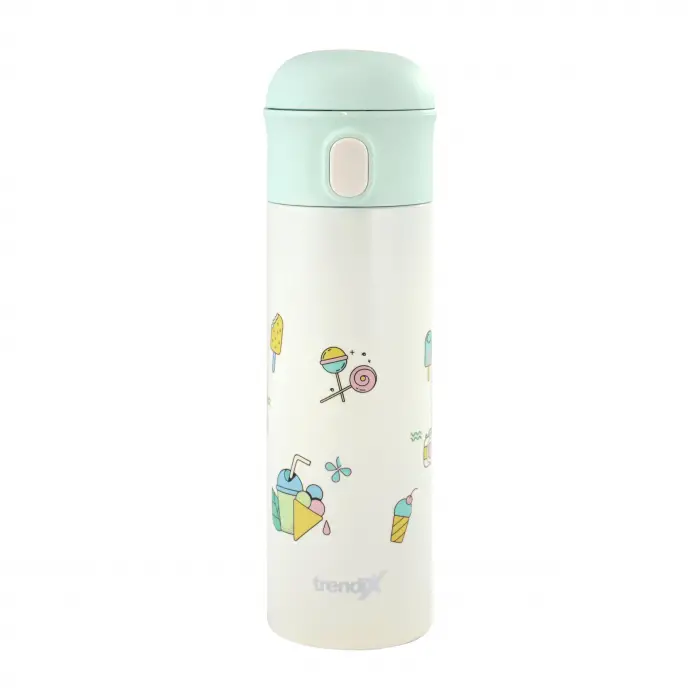 Tx-6135 Mavi 480 ml Çelik İçli Termos