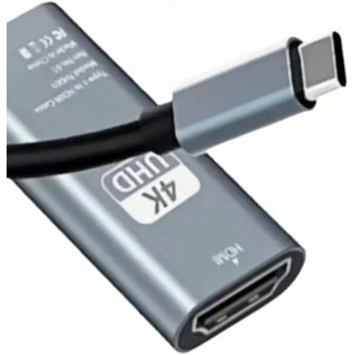 Type-C HDMI adaptörü, MacBook uyumlu USB-C görüntü çevirici
