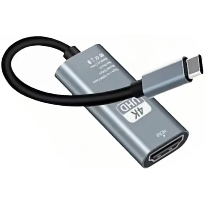 Type-C HDMI adaptörü, MacBook uyumlu USB-C görüntü çevirici