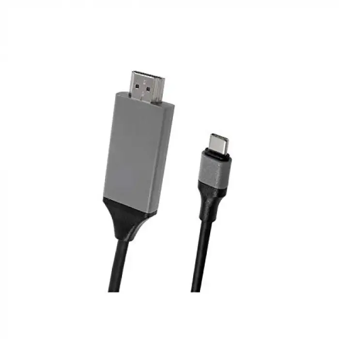 Type-C HDMI Kablo Kırmızı Kutulu Siyah