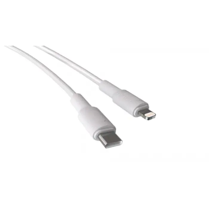 Type C-Lightning 27 W PD Hızlı Şarj Kablosu Beyaz 120 CM