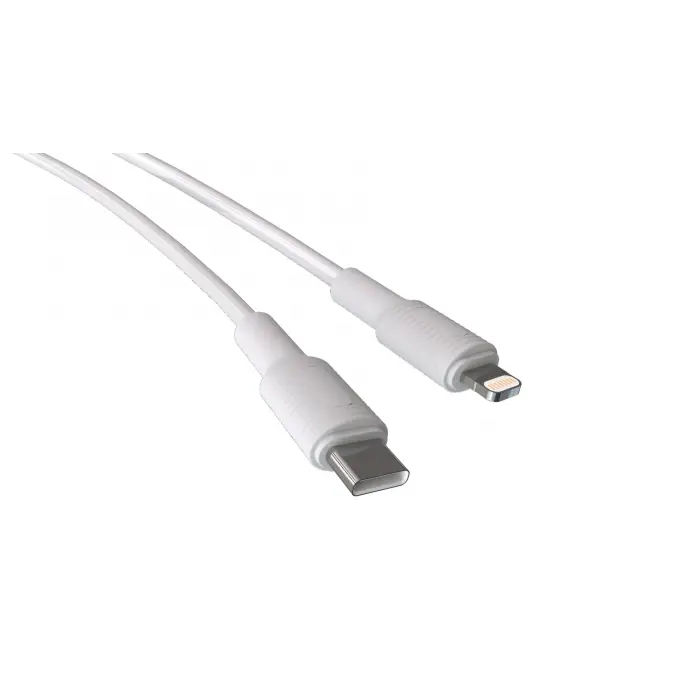 Type C-Lightning 27 W PD Hızlı Şarj Kablosu Beyaz 120 CM