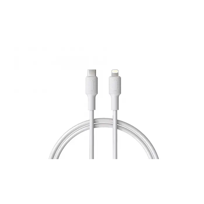Type C-Lightning 27 W PD Hızlı Şarj Kablosu Beyaz 120 CM