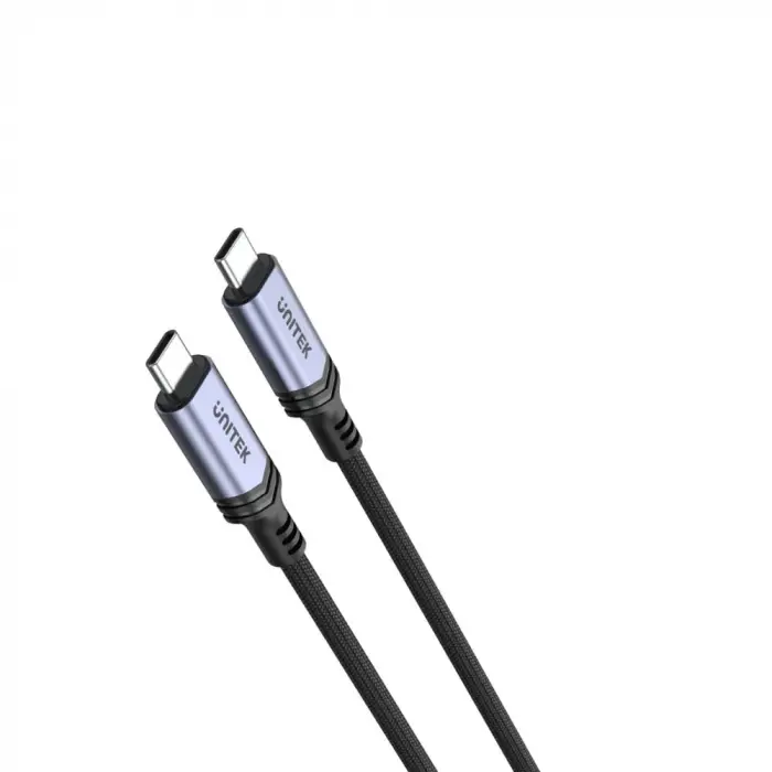 Type-C to Type-C Hızlı Şarj Kablosu 240W E-Marker 2 Metre Siyah