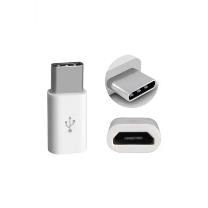 Type C Usb 3.1 To Micro Usb Şarj Çevirici Dönüştürücü Adaptör