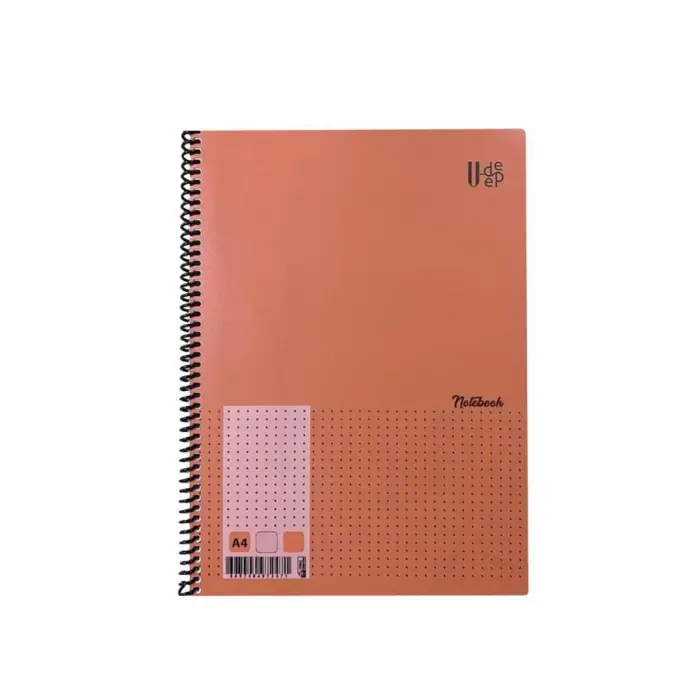 U-Deep A4 Spiralli Defter Pp. Kapak 72 Yp. Çizgisiz