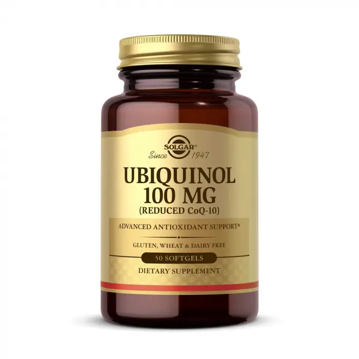 Ubiquinol, 100 mg, 50 softgel
