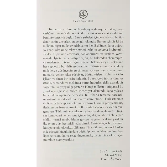 Üç Ölüm: Hasan Ali Yücel Klasikler Dizisi