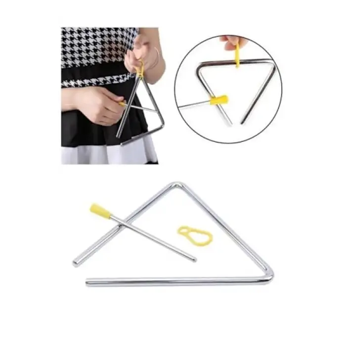 Üçgen Zil 10 Cm Çelik