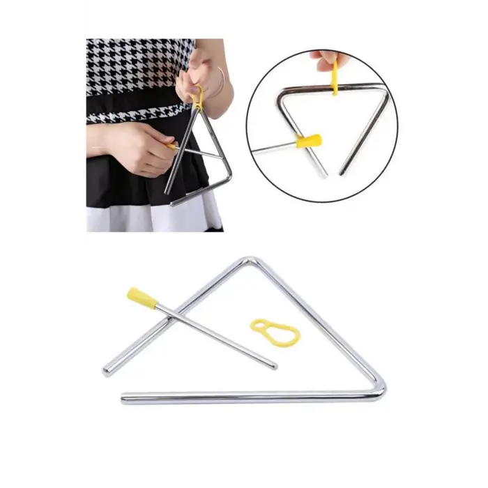 Üçgen Zil 10 Cm Çelik