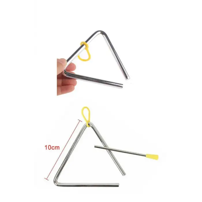 Üçgen Zil 10 Cm Çelik