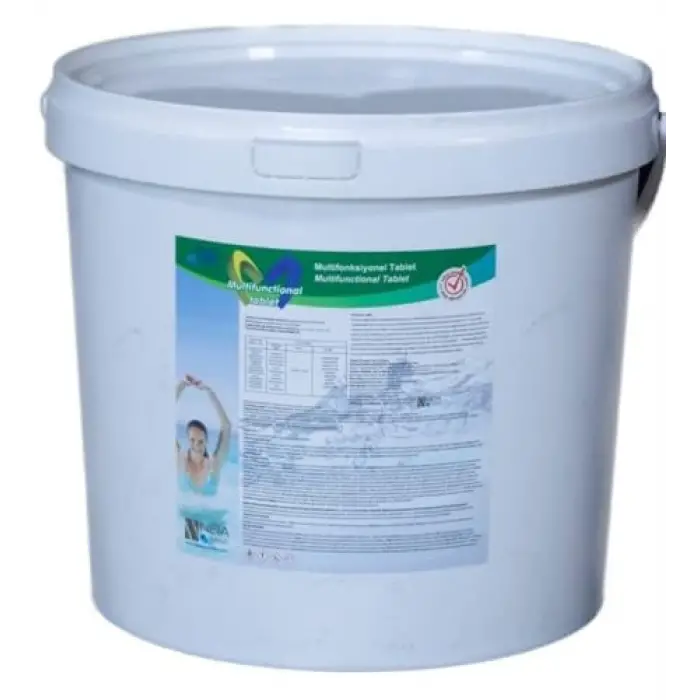 Üçü Bir Arada Multi Tablet Klor, 10 Kg