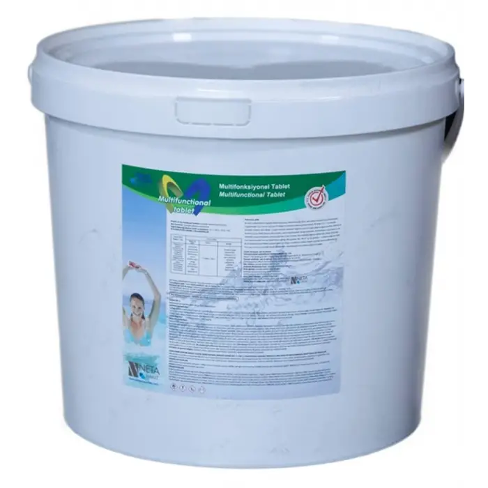 Üçü Bir Arada Multi Tablet Klor, 10 Kg