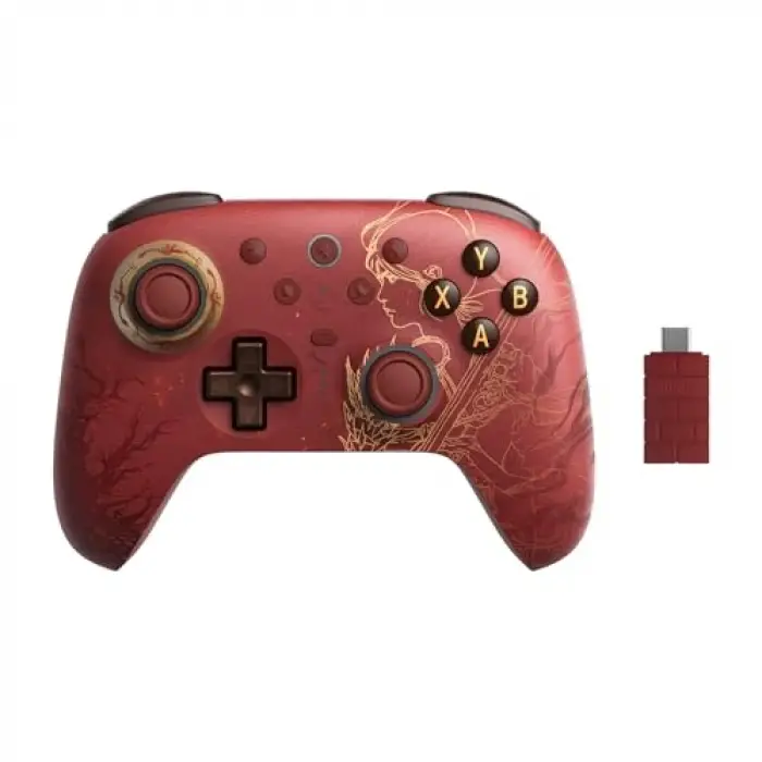 Ultimate 2 Wireless Controller for Windows & Android; Gaming Controller with Tmr Joysticks, Switchable Hall Effect/Tactile Triggers, RGB Fire Ring, 8Speed Tech, Wuchang: Fallen Feathers