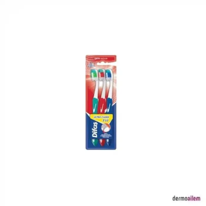 Ultra Clean 3lü Diş Fırçası