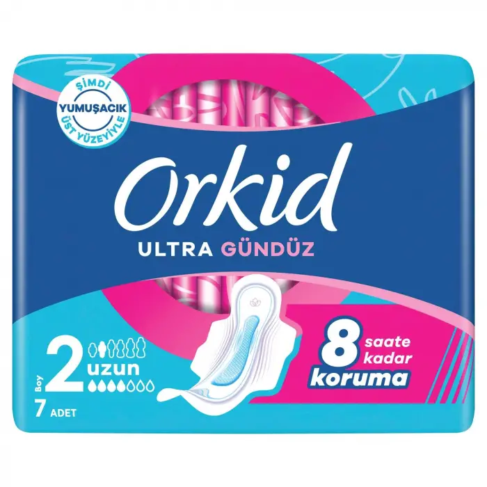 Ultra Hijyenik Ped Uzun (Boy 2) 7 Adet Ped