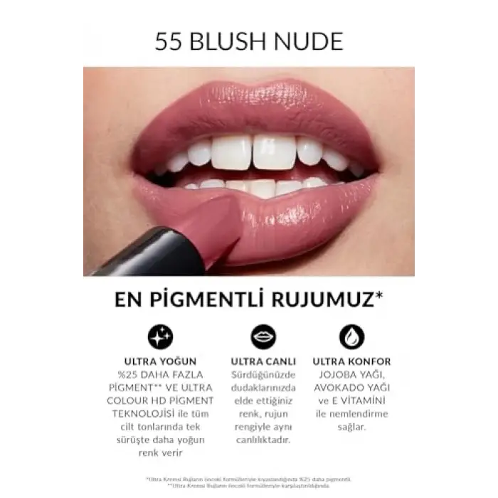 Ultra Kremsi Ruj, Blush Nude