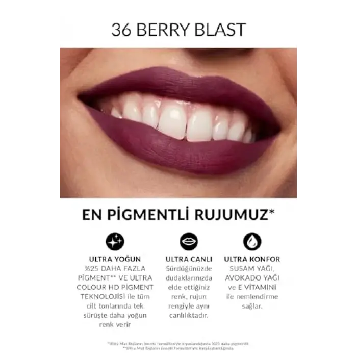 Ultra Mat Ruj, Berry Blast