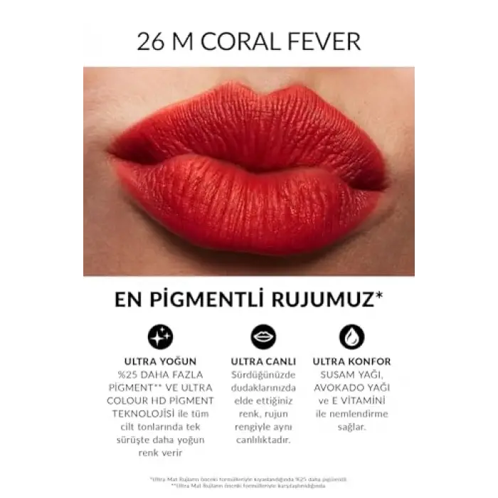 Ultra Mat Ruj - Coral Fever