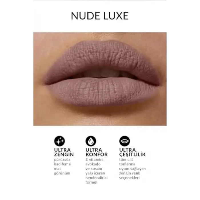 Ultra Mat Ruj Nude Luxe