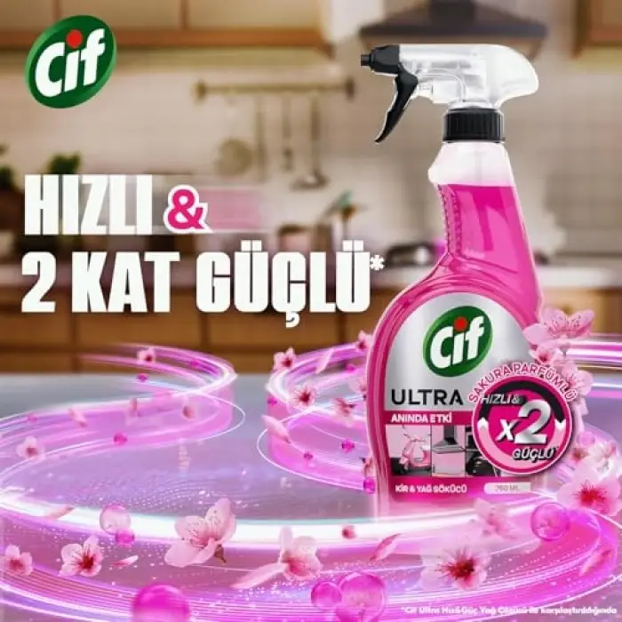 Ultra Sprey Sakura Parfümlü 750 ml