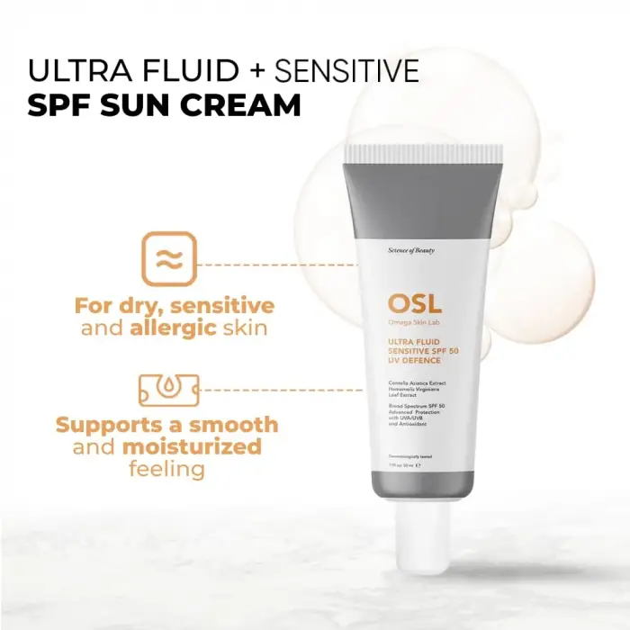 UltraFluid + Sensitive Spf 50 UV Defence 50 ml