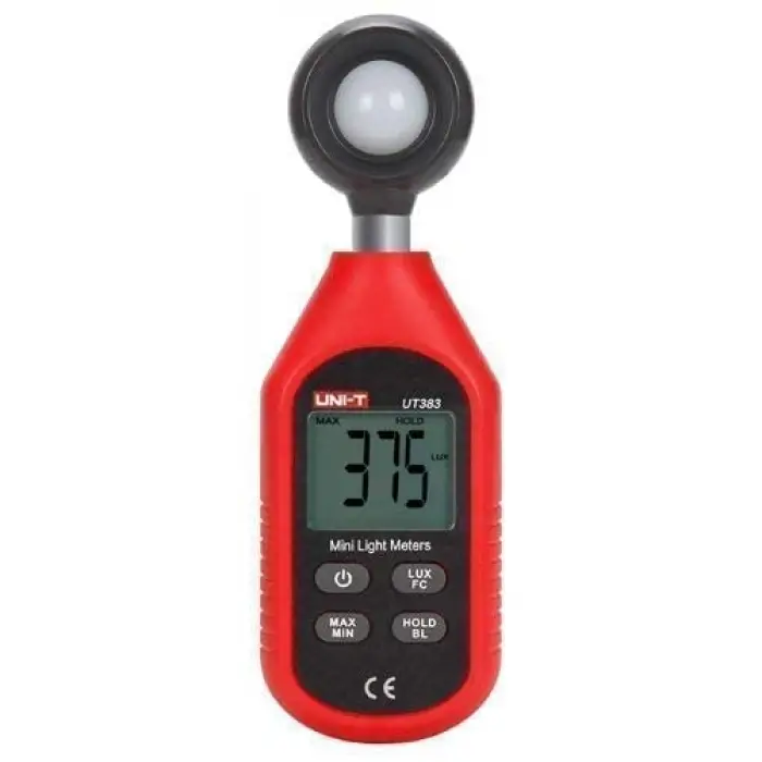 Uni-T ut383 LCD ekranlı mini ışık ölçer