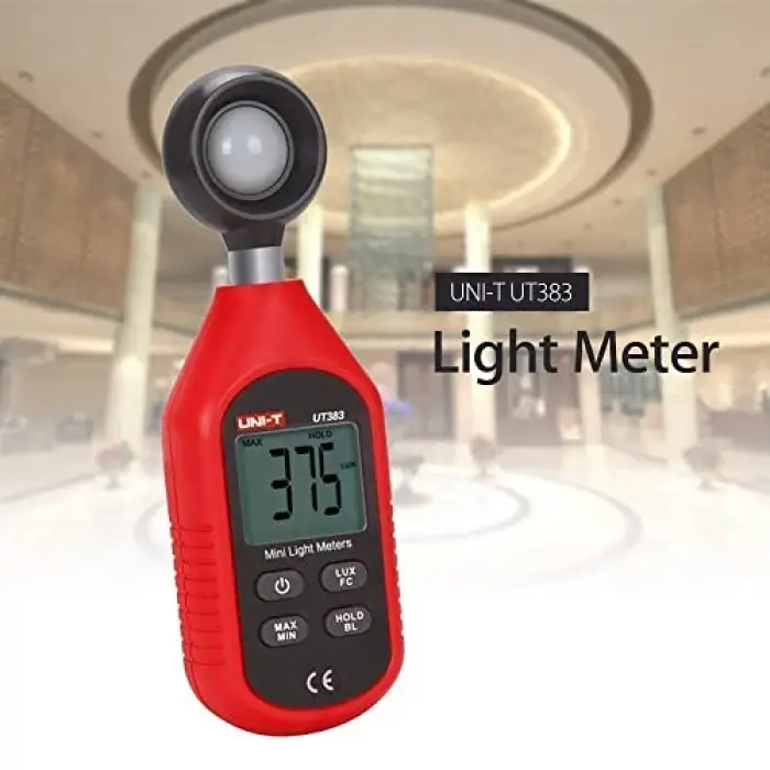 Uni-T ut383 LCD ekranlı mini ışık ölçer