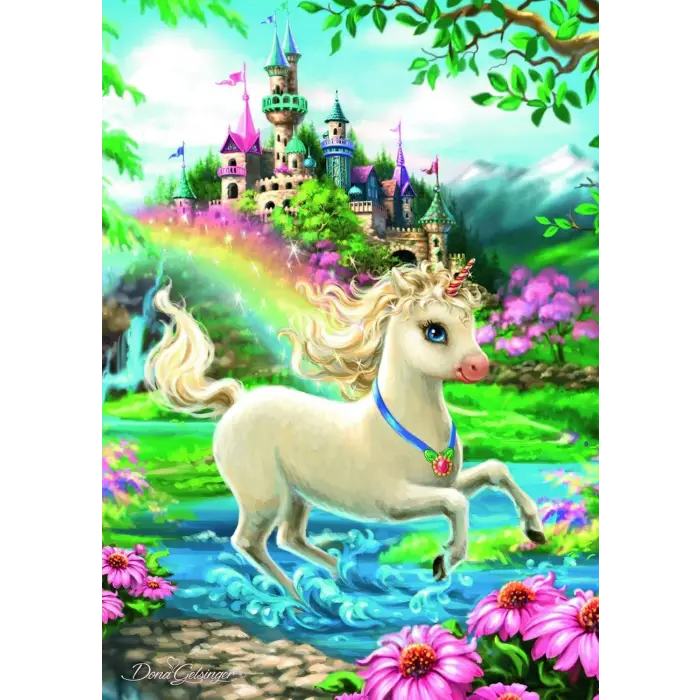 Unicorn Castle Yapboz