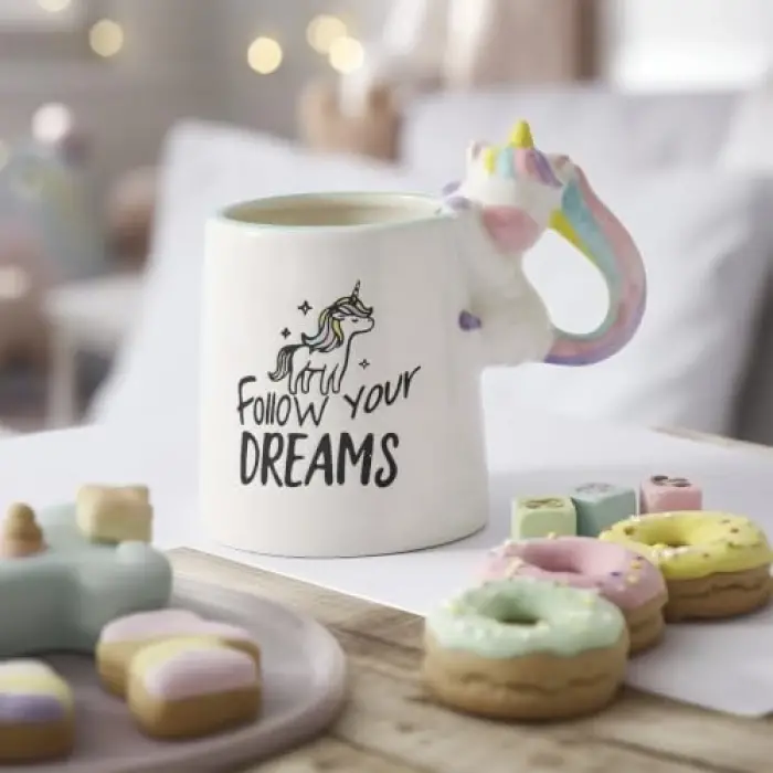 Unicorn figürlü kupa, 545 ml
