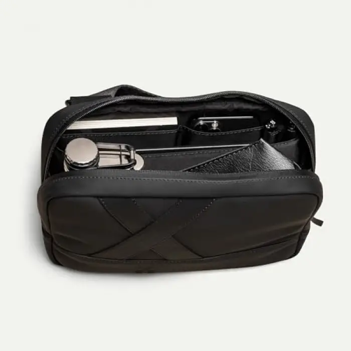 Unisex Vaantha çapraz mini çanta Tar