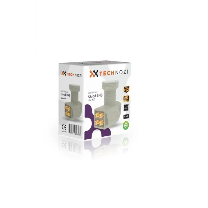 Universal 4lü Quad Lnb, 8K Ultra HD